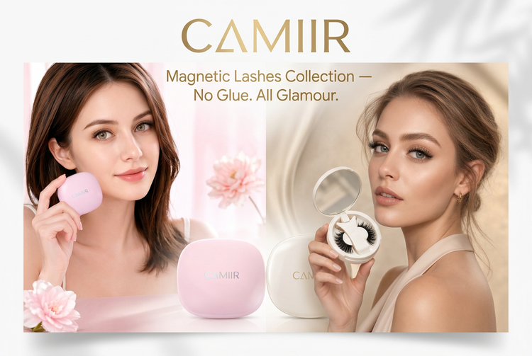 CAMIIR Magnetic Lashes Collection Banner